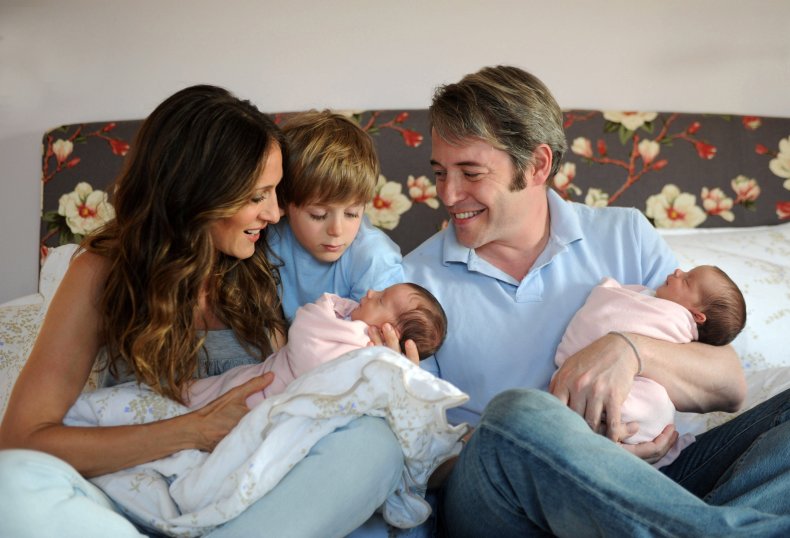 Sarah Jessica Parker, Matthew Broderick and kids