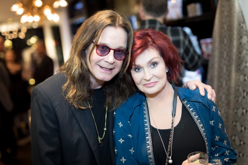 Ozzy and Sharon Osbourne 