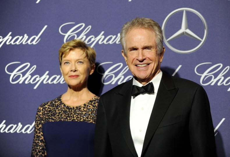 Annette Bening and Warren Beatty 