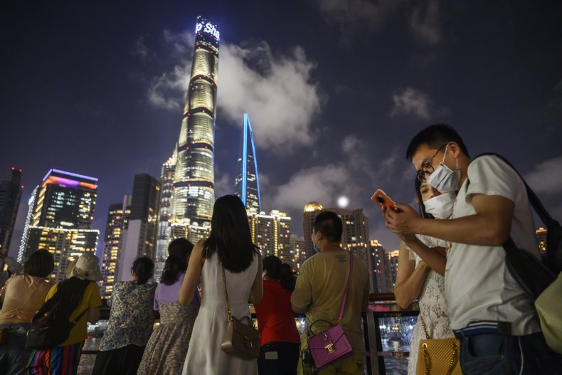 The Shanghai Tower.