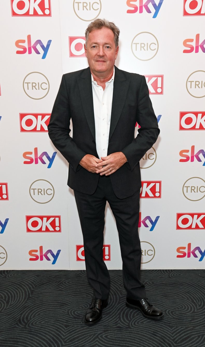 Journalist and broadcaster PIers Morgan.