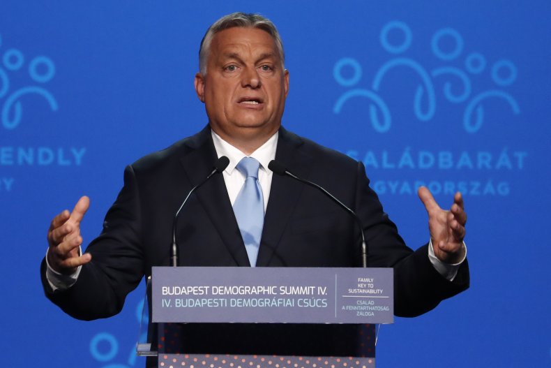 Orban Speaks at Summit