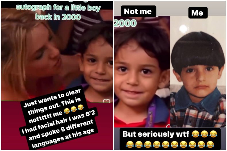 Sam Asghari pokes fun at internet rumor