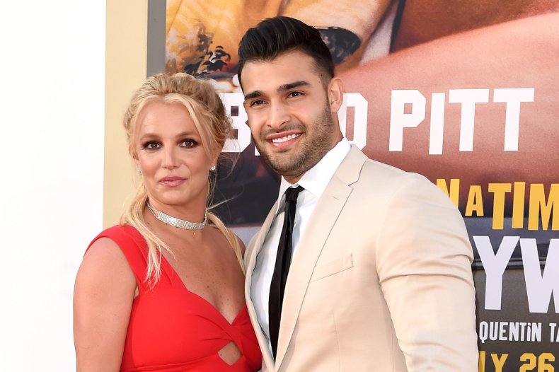 Britney Spears and fiancé Sam Asghari