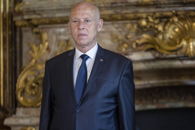 President of the Republic of Tunisia Saied
