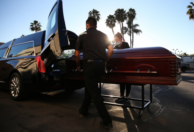 Casket and Hearse