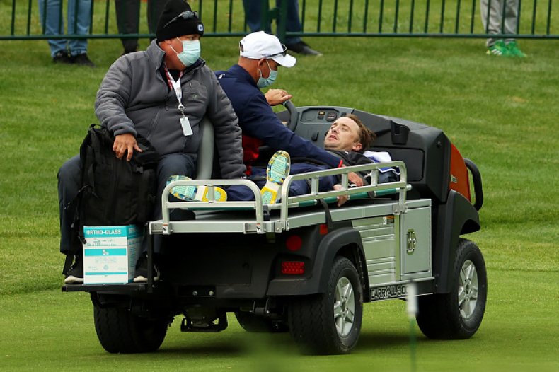 Tom Felton Ryder Cup Golf Tournament Collapse
