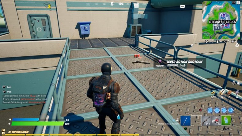 Fortnite Season 8 Shotgun Location