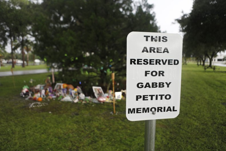 A memorial to Gabby Petito n