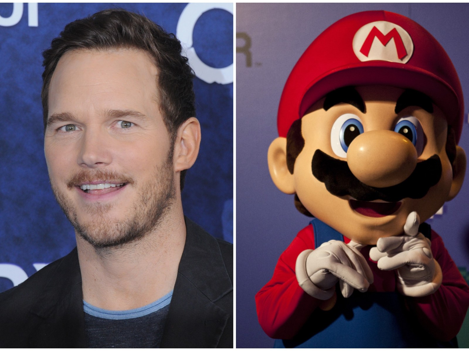 Voice of Chris Pratt Mario in the Super Mario movie