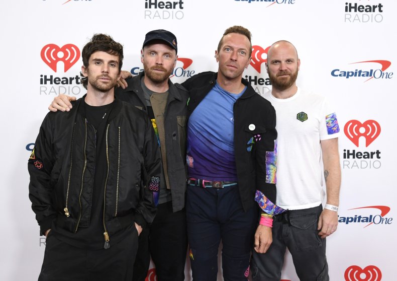 Coldplay at 2021 iHeartRadio Music Festival.