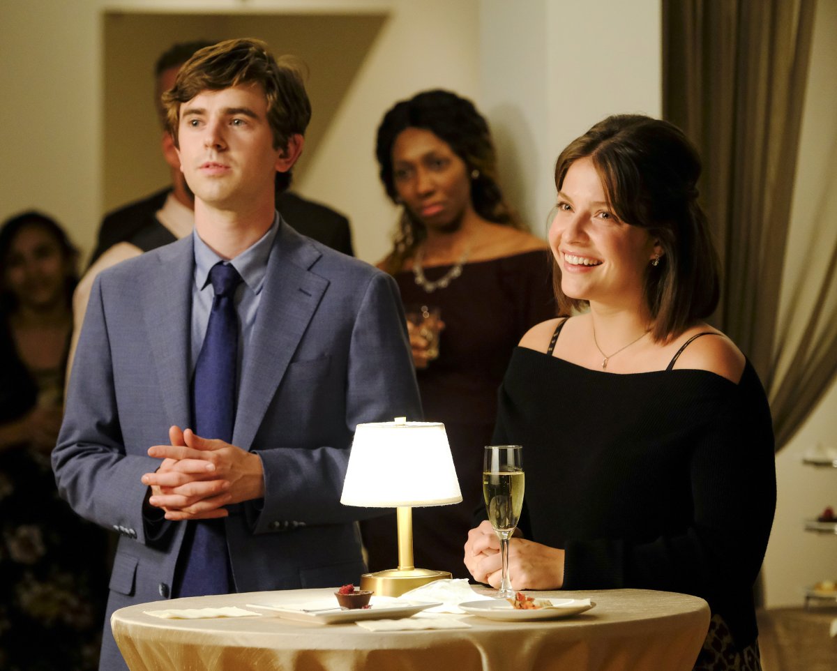 The Good Doctor Freddie Highmore Paige Spara
