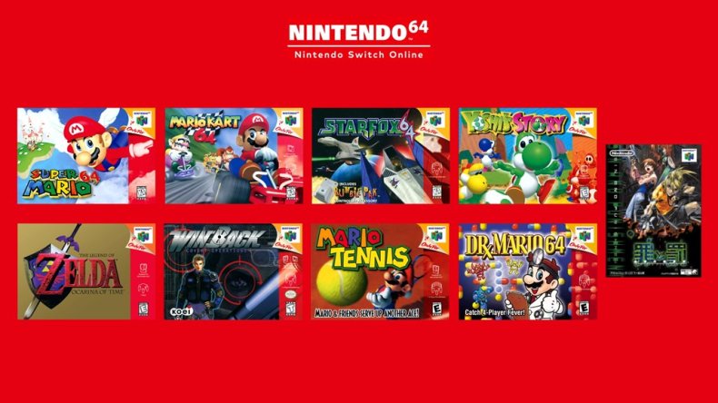 Nintendo Switch Online N64 Line-Up
