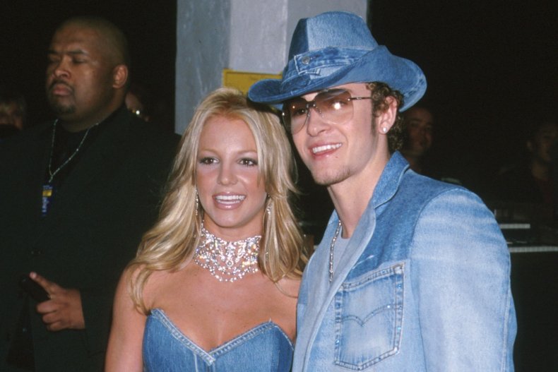 Britney Spears and ex-boyfriend Justin Timberlake