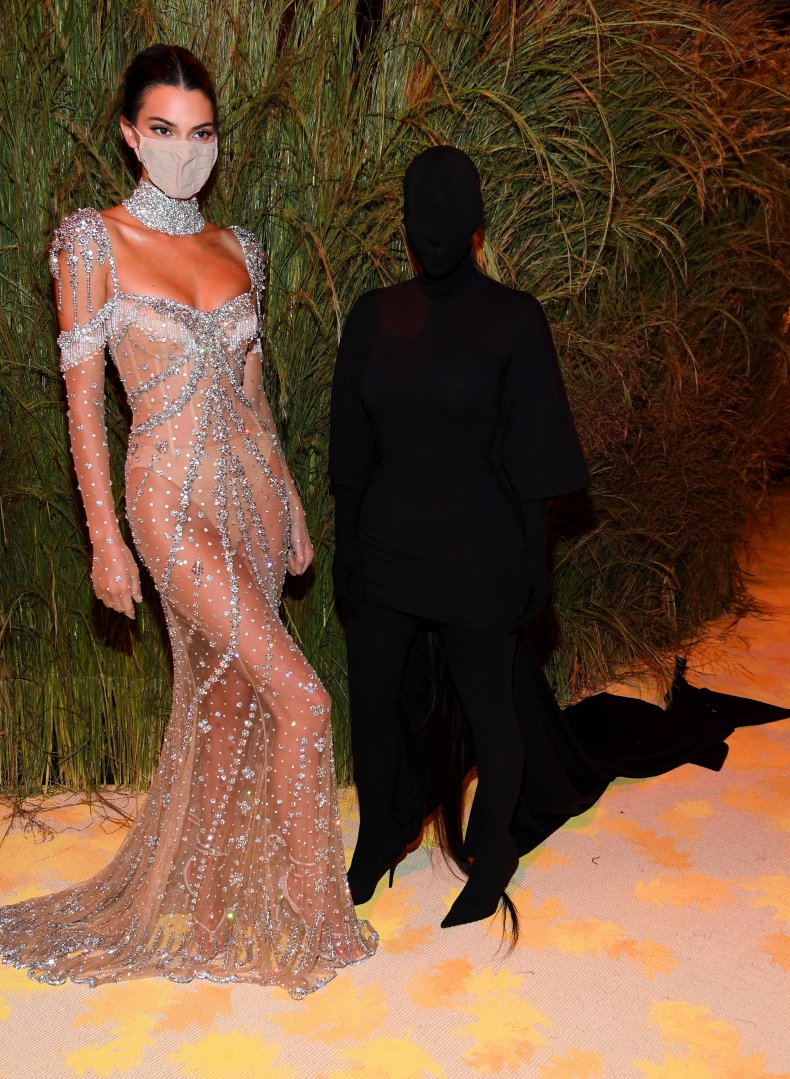 Kendall Jenner and Kim Kardashian