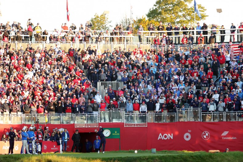 Ryder Cup fans