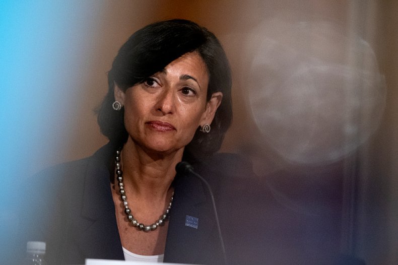 Rochelle Walensky CDC Booster Shots Frontline Workers