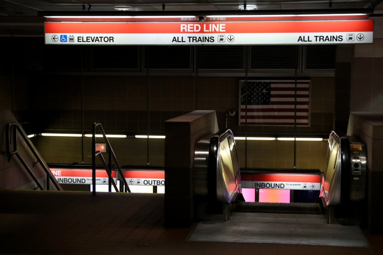A view of MBTA South Station