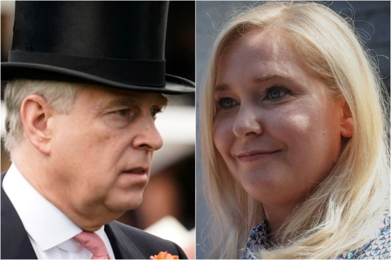 Prince Andrew and Virginia Giuffre