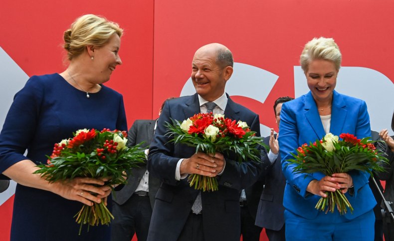 German Social Democratic SPD leaders.