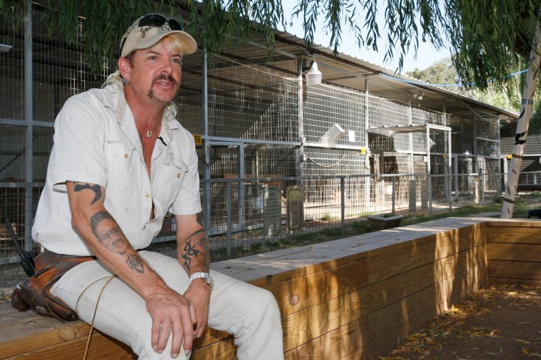 "Tiger King" star Joe Exotic