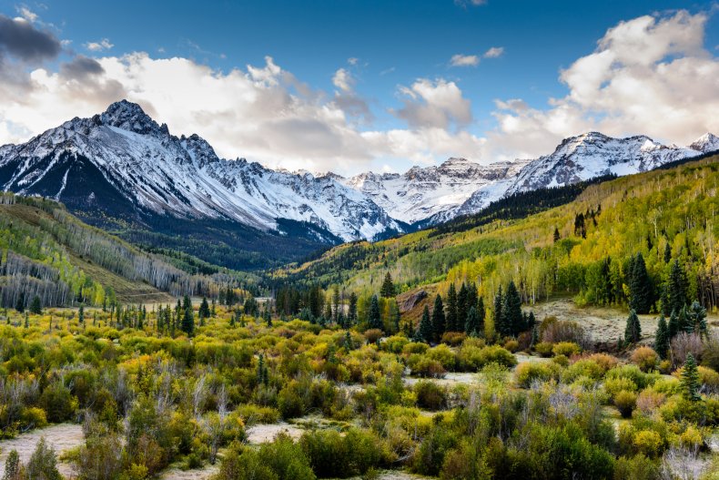 Stock photo of Colorado mountains