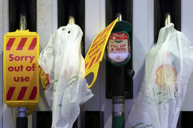 U.K. Gas Shortages