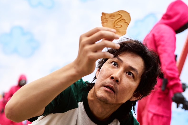A still from the "Squid Game" series.