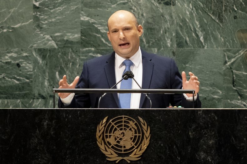Israel PM Naftali Bennett Iran nuclear weapons