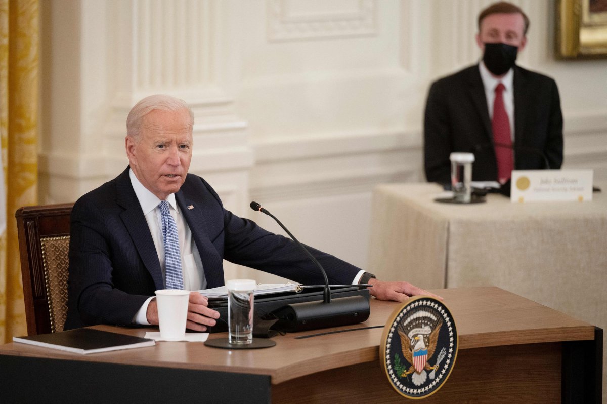 Joe Biden Meets Quad Partners White House