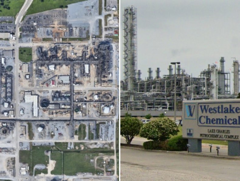 Views of Westlake Chemical’s Petro Complex.