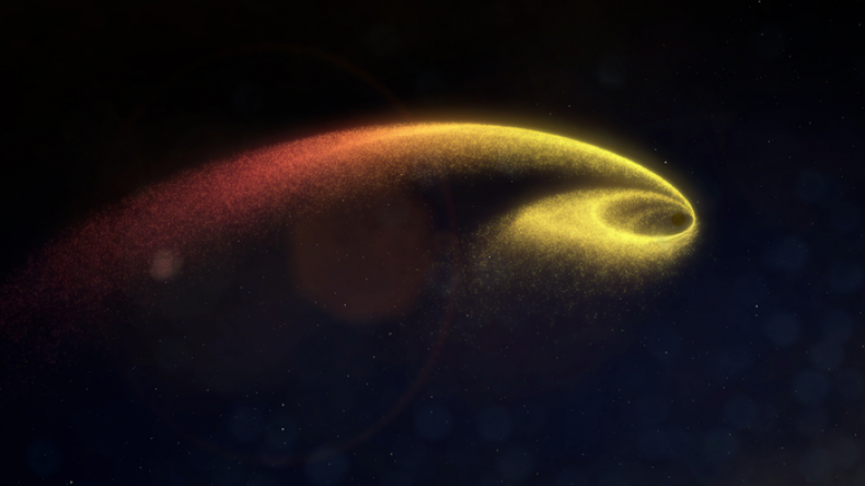 Black Hole eats Star