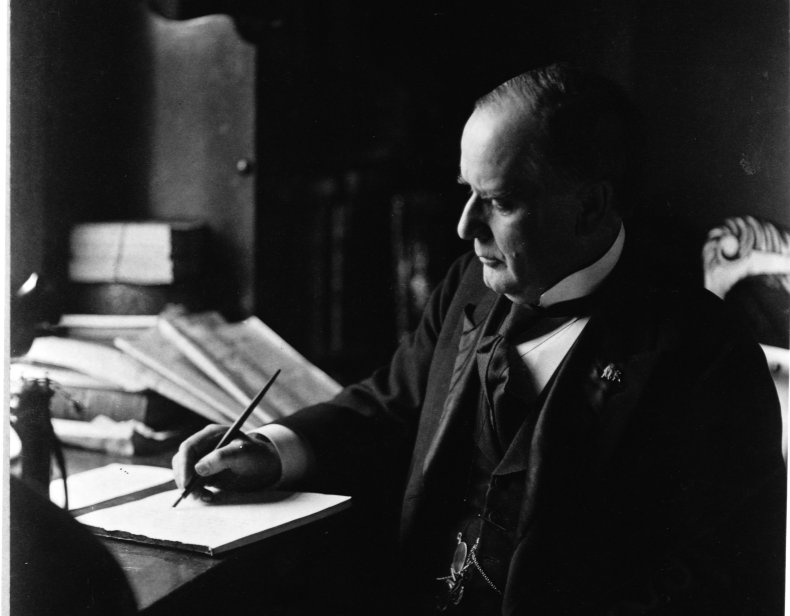 Former U.S. President William McKinley.