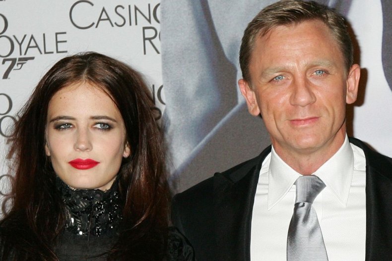 Eva Green and Daniel Craig
