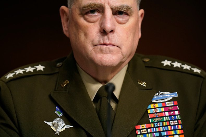 Mark Milley China Trump Calls Defend