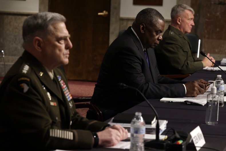 Top Defense Officials Testify Before Senate Armed 