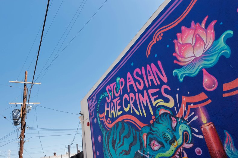 Stop Asian Hate Mural Los Angeles