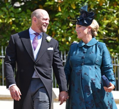 Mike, Zara Tindall at Meghan, Harry Wedding Mike, Zara Tindall at Meghan, Harry Wedding