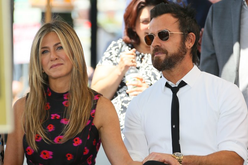 Jennifer Aniston and Justin Theroux