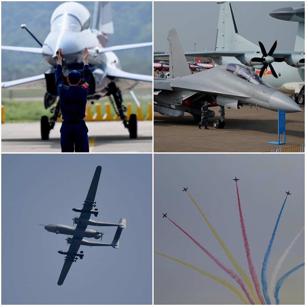 China Unveils Homegrown Warplanes, Combat Drones and Space Tech at Air Show