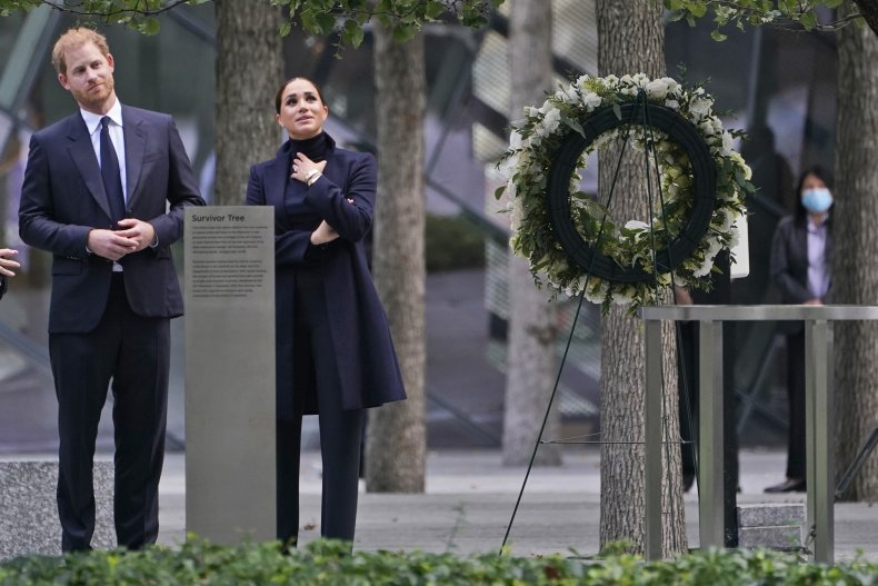Meghan Markle at 9/11 Memorial