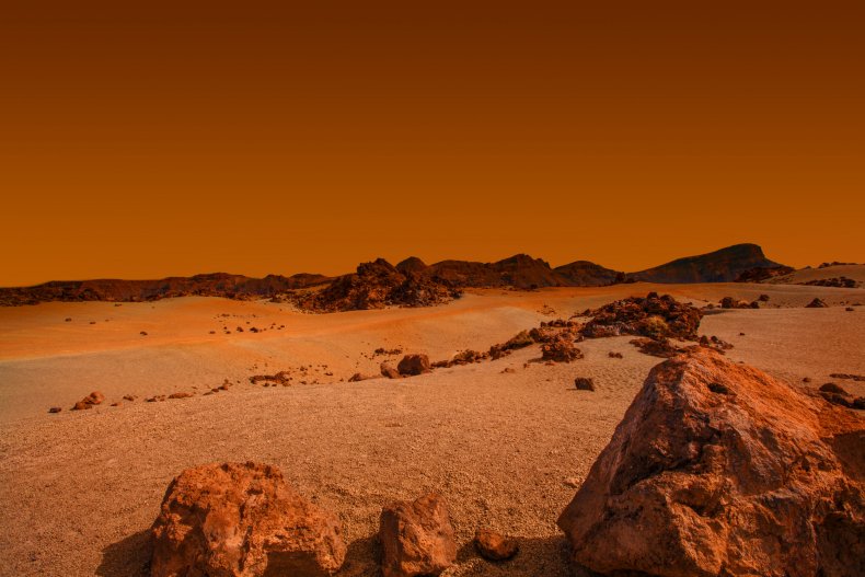 mars planet surface, stock, getty