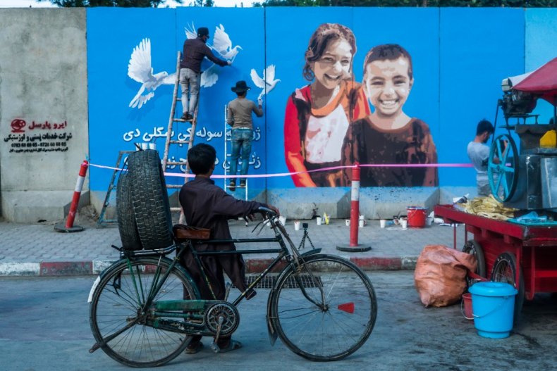ArtLords Peace mural Afghanistan