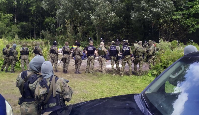 Migrants at Poland's Border