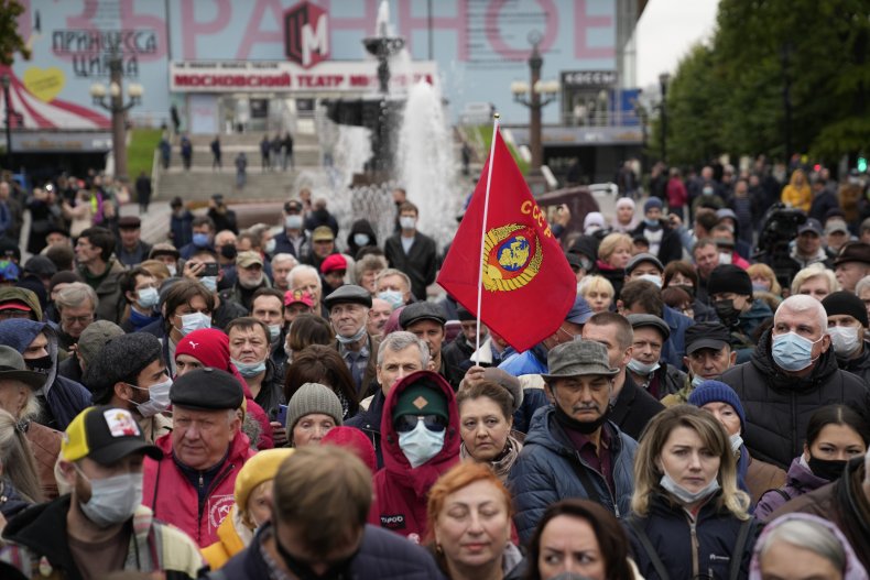 Communist Party Protest