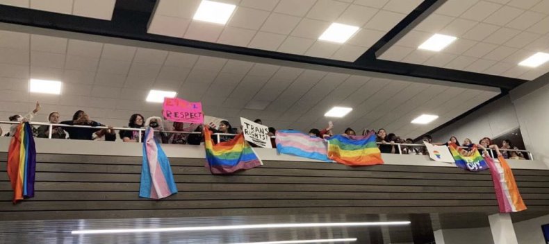 Transgender Student Protest Texas High School