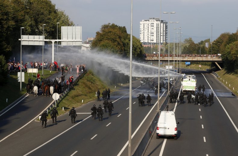Slovenia COVID Vaccine Protests