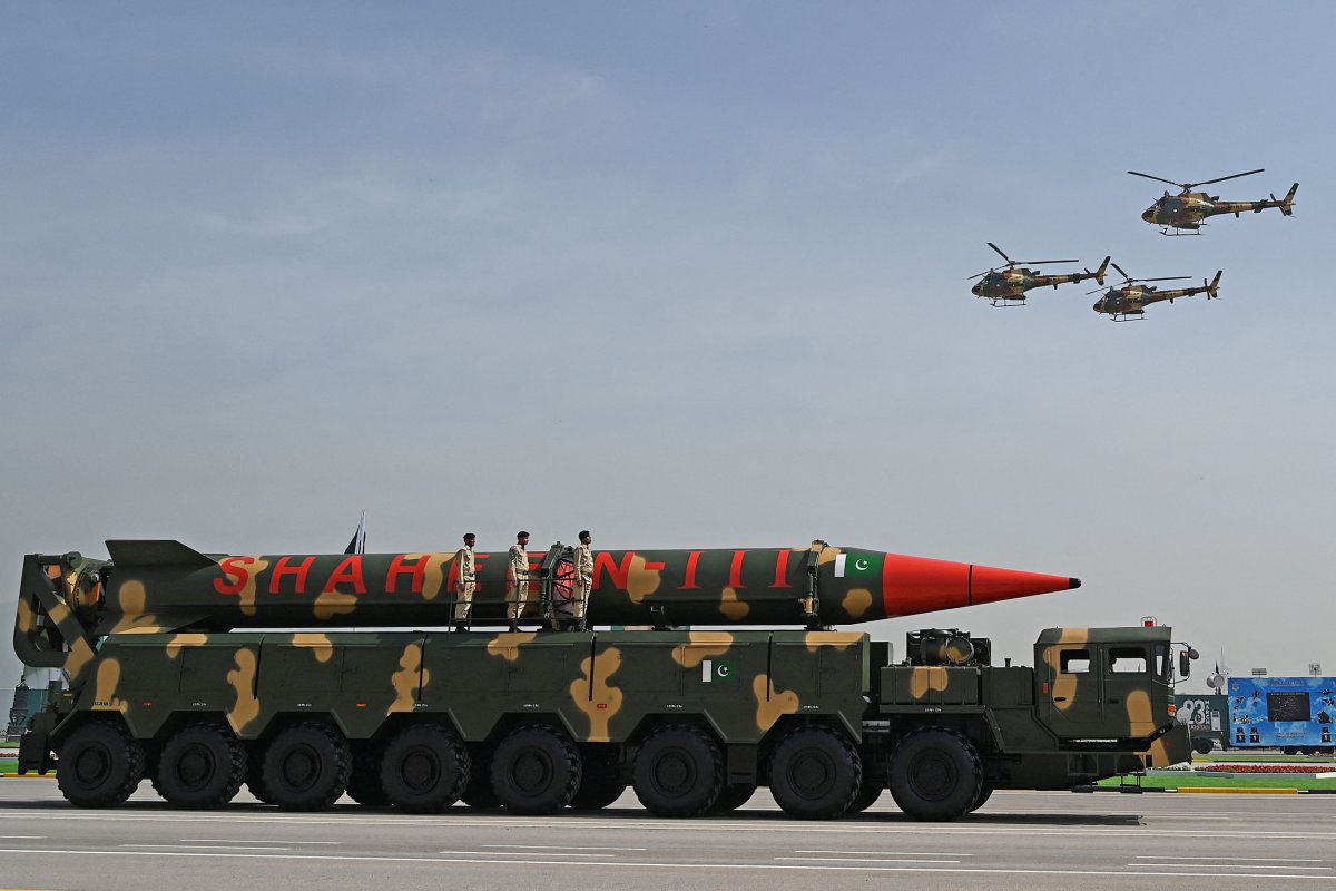Pakistan, nuclear, missile, parade, National, Day