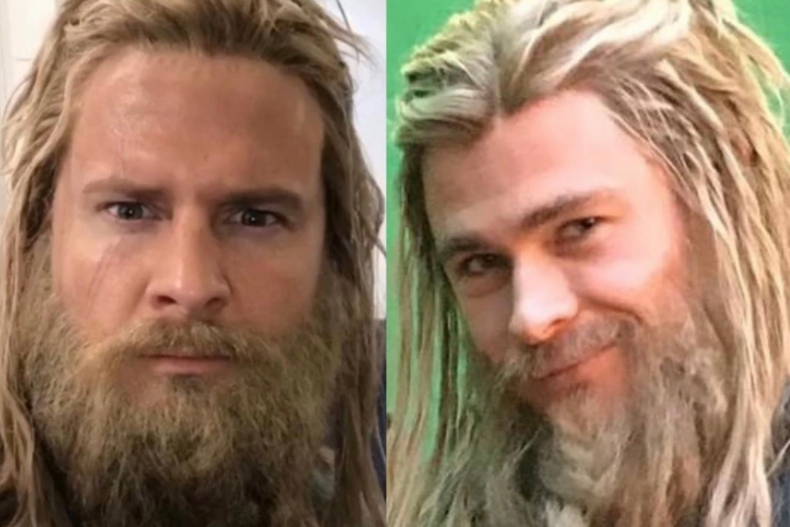 Bobby Holland Hanton and Chris Hemsworth