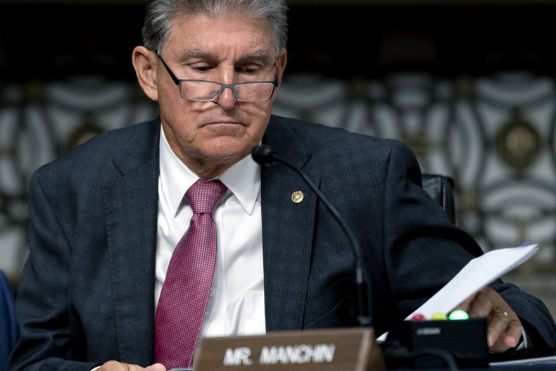 Joe Manchin shoots down progressive hopes